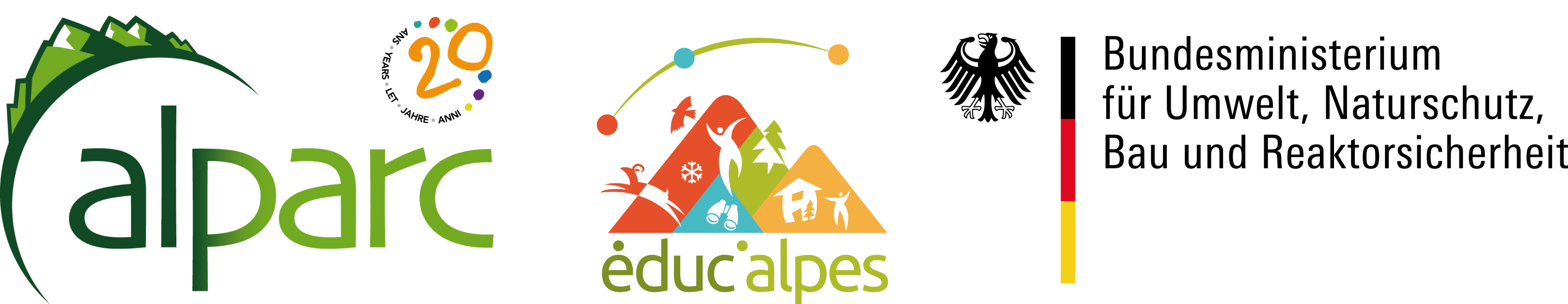 Logo Alparc EducAlpes BMU