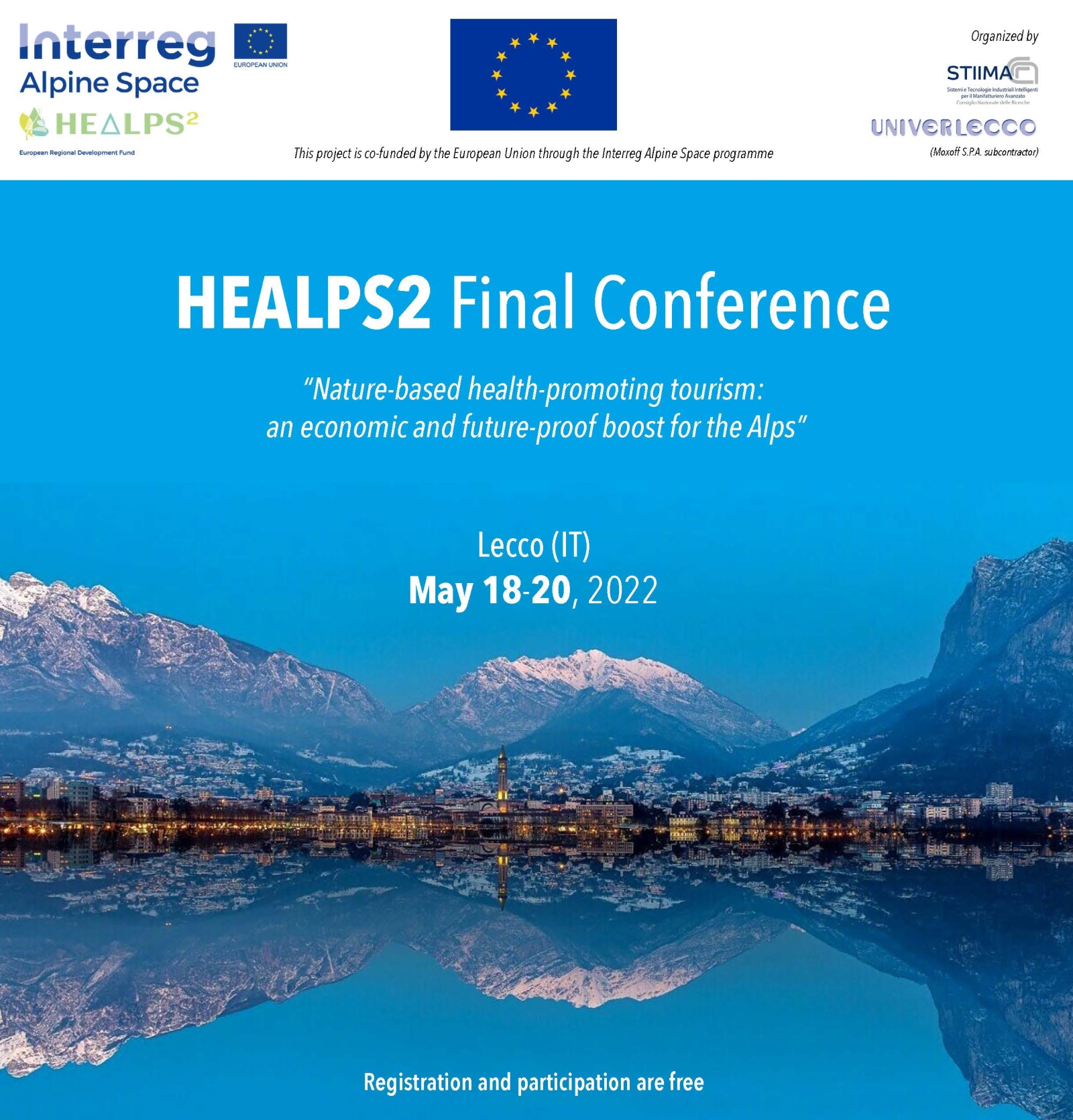 HEALPS2 Final Conference in Lecco (IT)