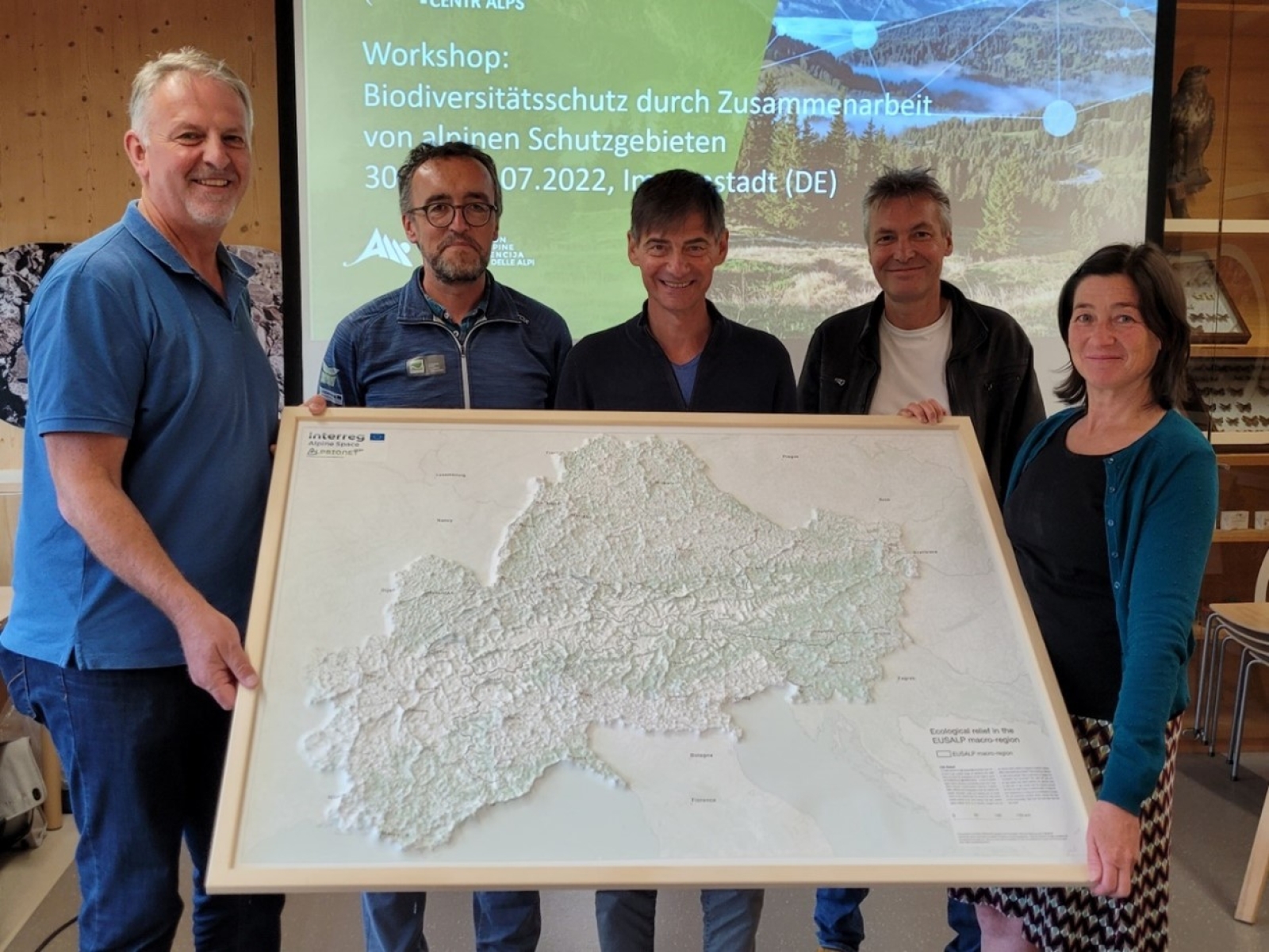 Cooperation between protected areas in the Alps – new network point in Immenstadt i.Allgäu (DE) and workshop